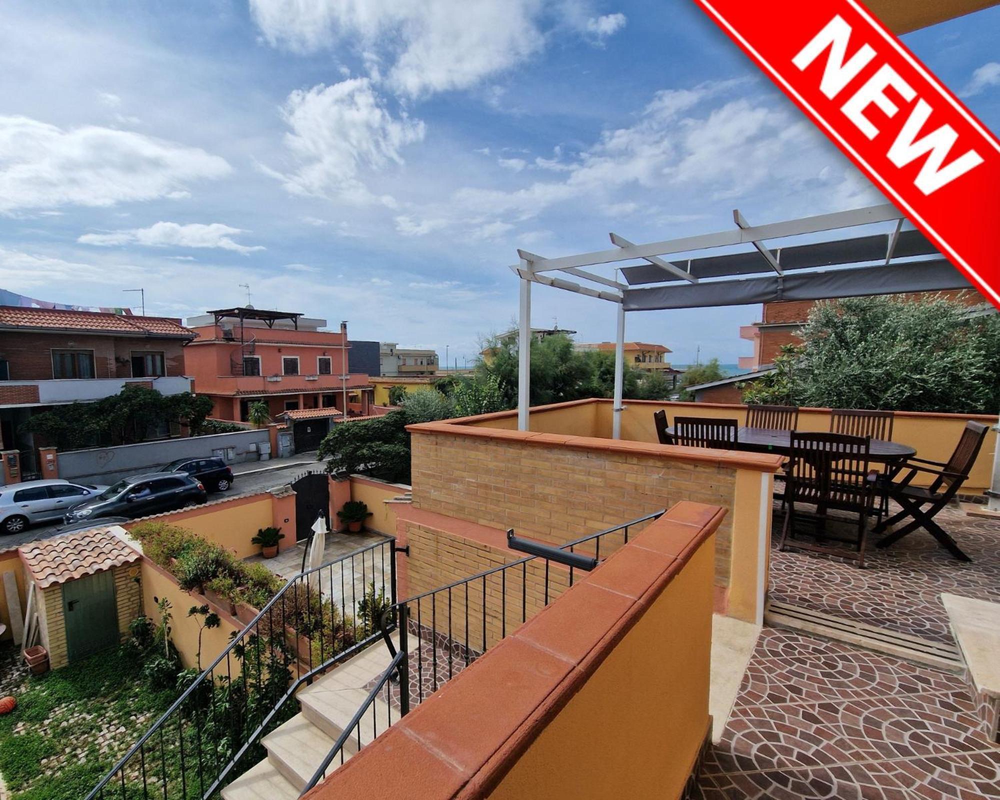 Apartamento Vista Mare House Fiumicino Exterior foto