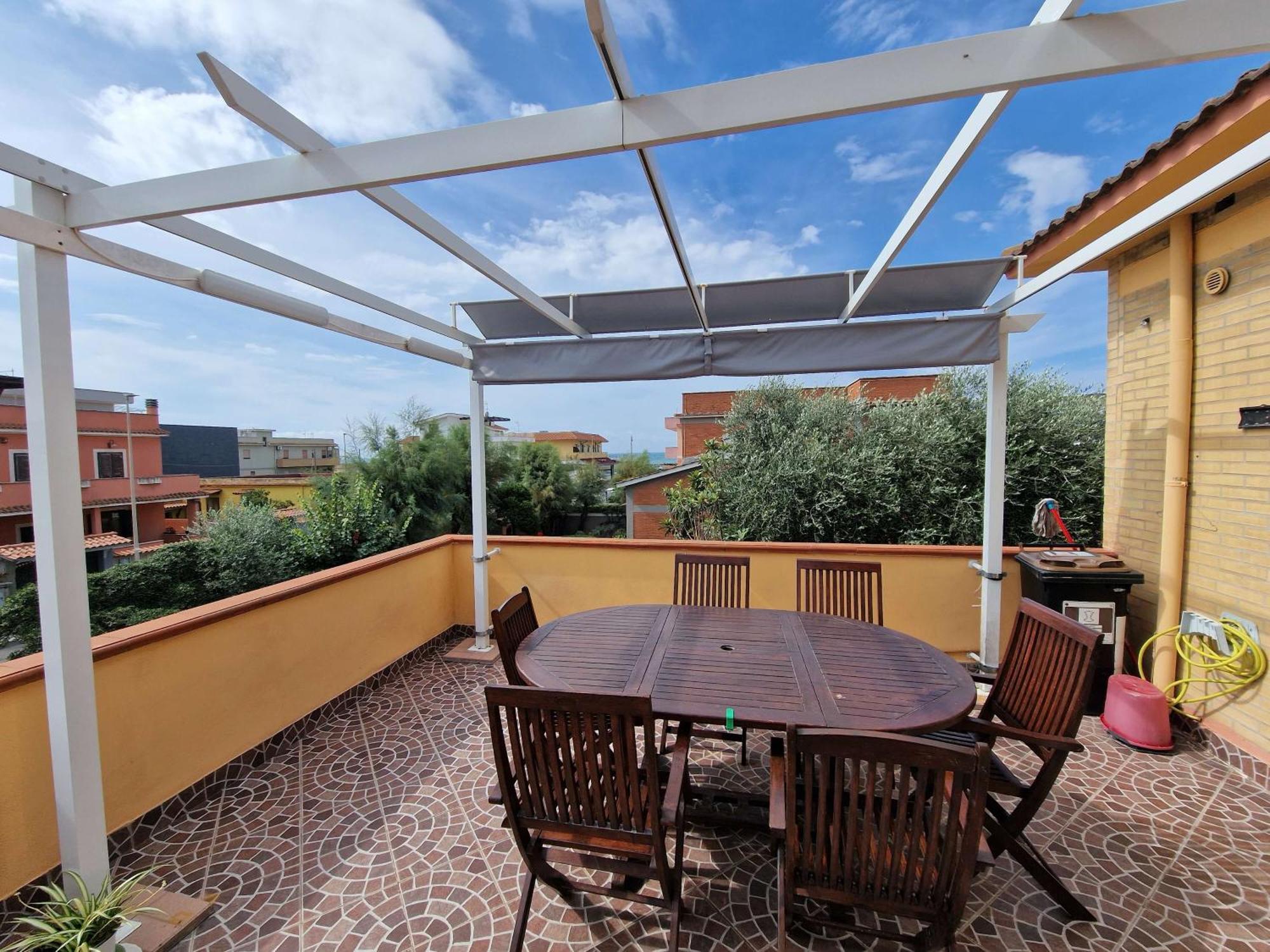 Apartamento Vista Mare House Fiumicino Exterior foto